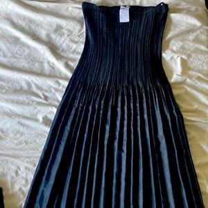 Issey Miyake black pleats cupro skirt size small made in Japan